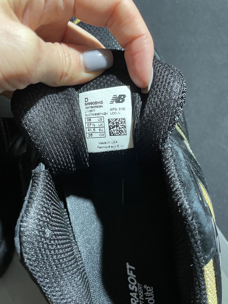Кроссовки New balance 990 V5 оригинал