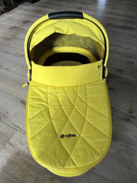 Gondola Cybex Platinium lux mios 2.0 / musztardowy / stan idealny