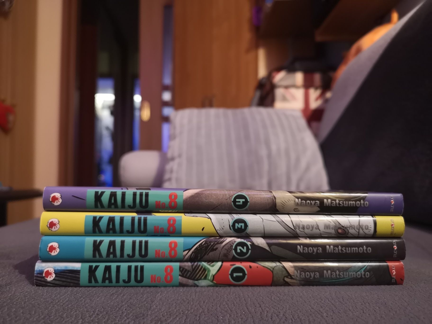 Manga "Kaiju No. 8" Tom 1 - 4