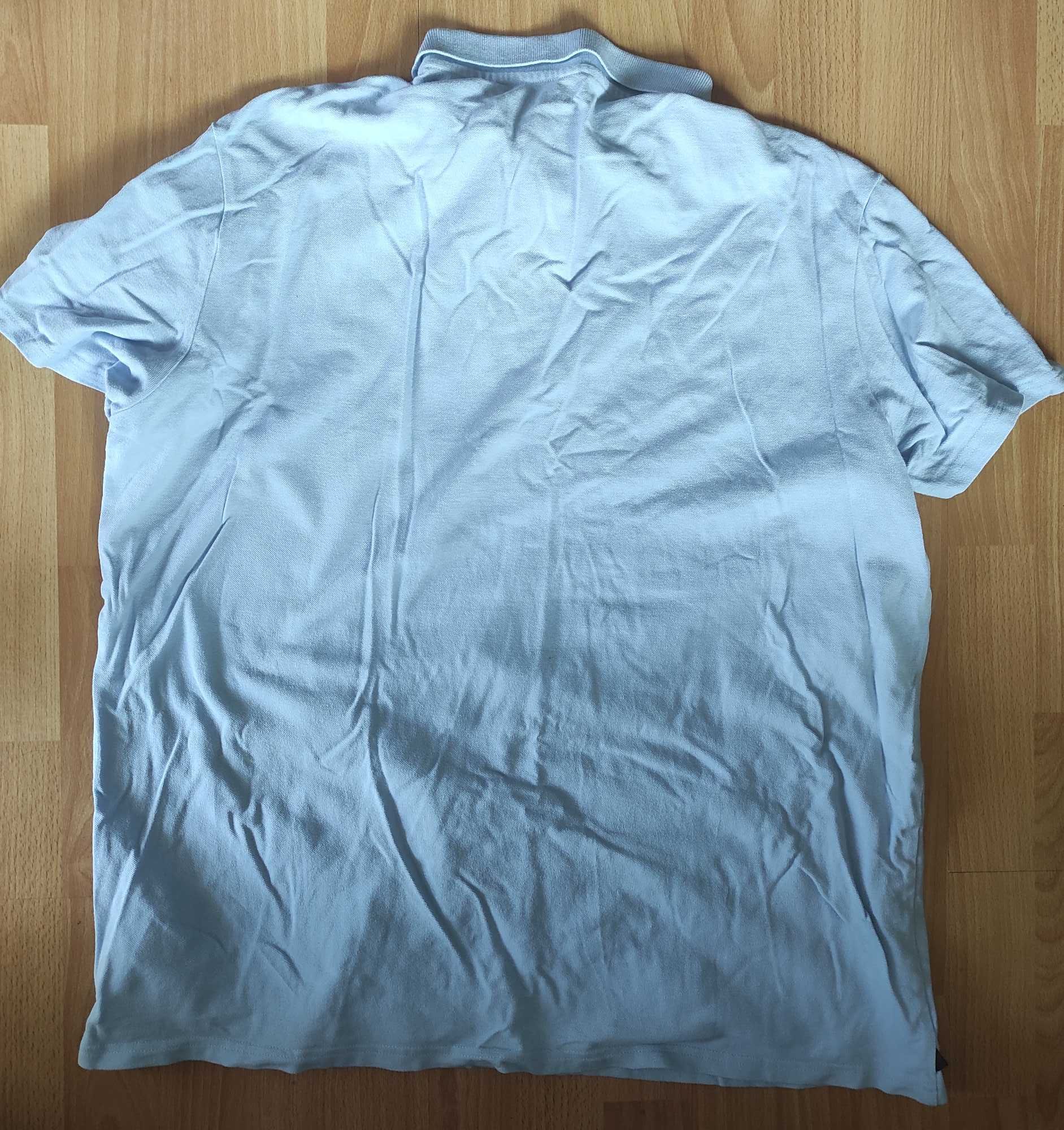 polo t-shirt koszulka męska decathlon duży rozmiar 3XL bawełna 100%