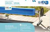 Enrolador Vega de cobertura isotérmica para piscinas
