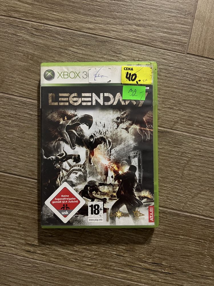 gra legendary xbox 360