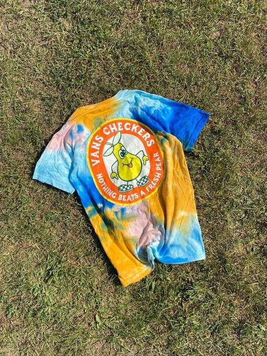 Koszulka Vans Tie-Dye unisex nadruk multicolor Small streetwear