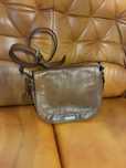 Ralph Lauren torebka listonoszka gruba skóra naturalna 32x28 cm