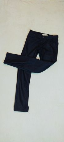 Spodnie jeansowe jeans granatowe proste 30/32 M Reserved