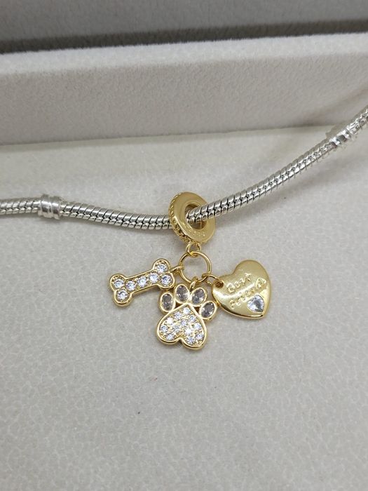 Nowy charm's zawieszka do bransoletek Pandora i innych