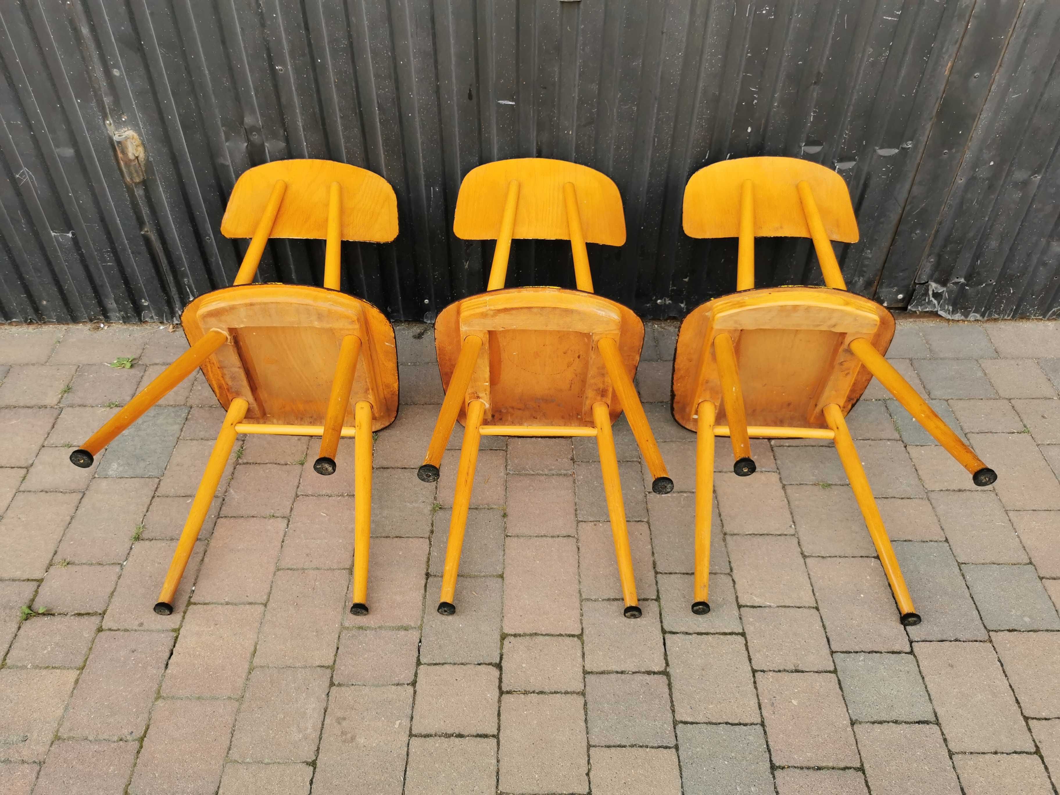 Krzesła TON (Thonet), Czechosłowacja '60, PRL design, Vintage, Retro