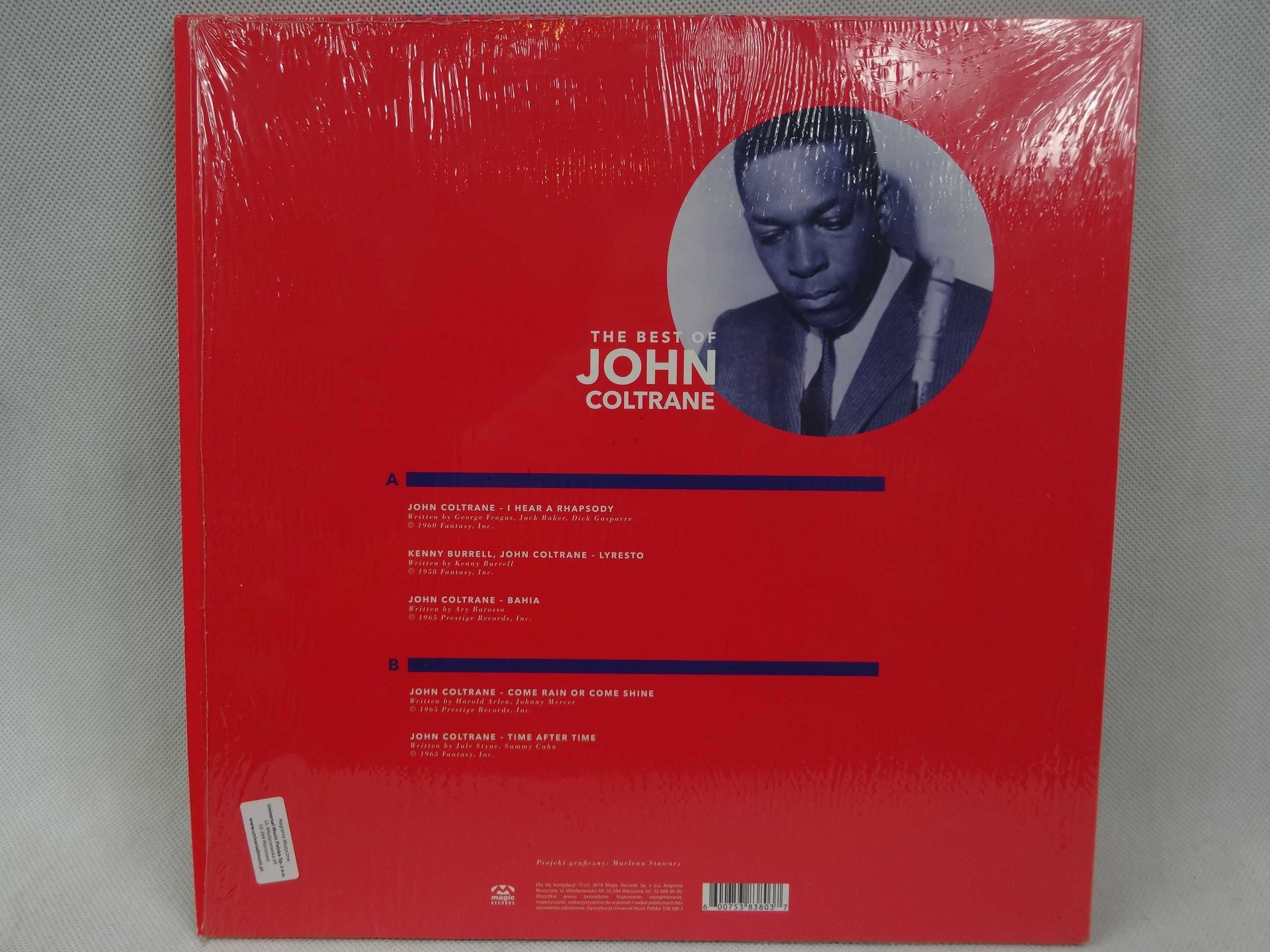 płyta winylowa John Cotrane -  The best of. Komis 66