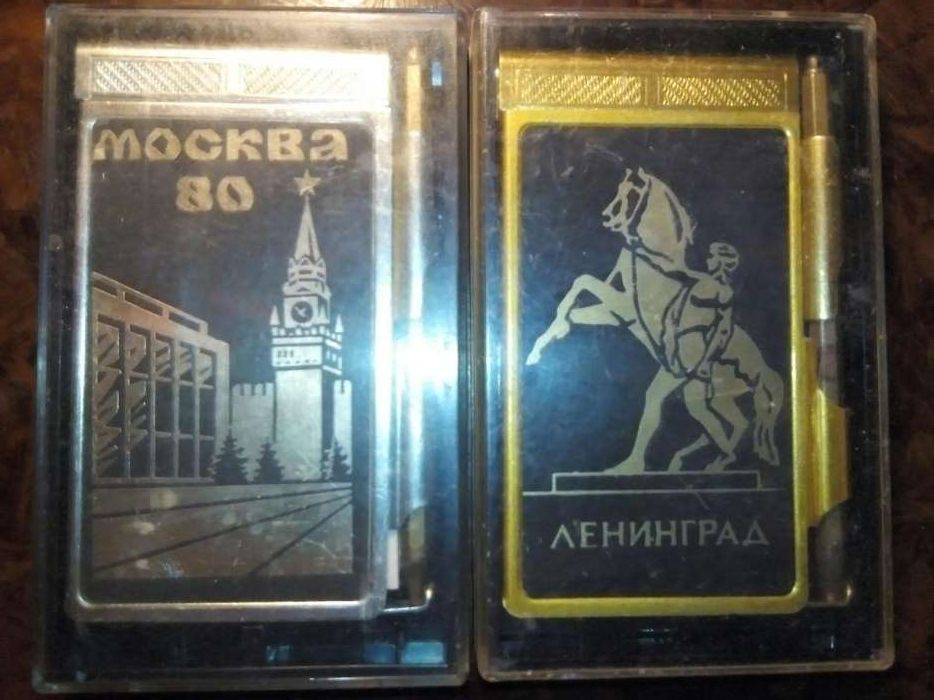 Блокноты,,Ленинград", ,,Москва 80"