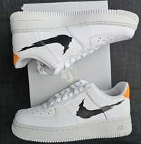 NOW Nike Air Force 1 rozm 38,5 białe damskie męskie sportowe buty