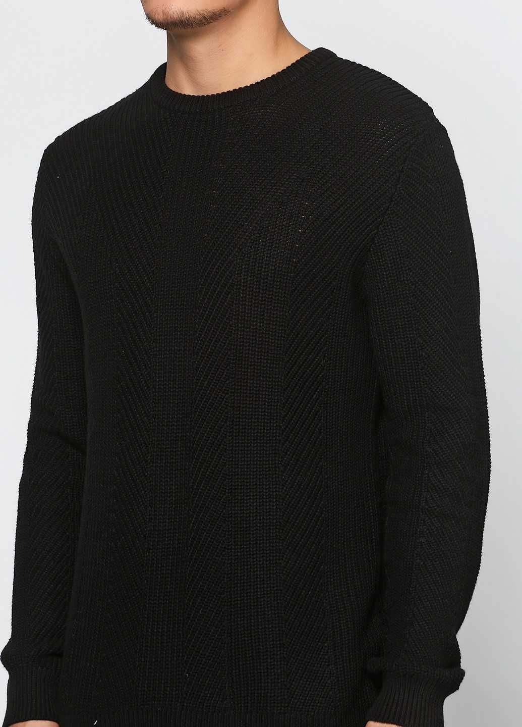 Стильний светр джемпер H&M David Beckham Black Jumper Розмір М