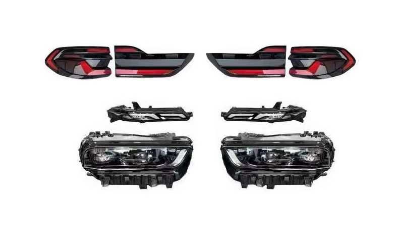 Рестайлинг M60i LCI 2023+ для BMW X7 G07 (2018-2023) фары, фонари