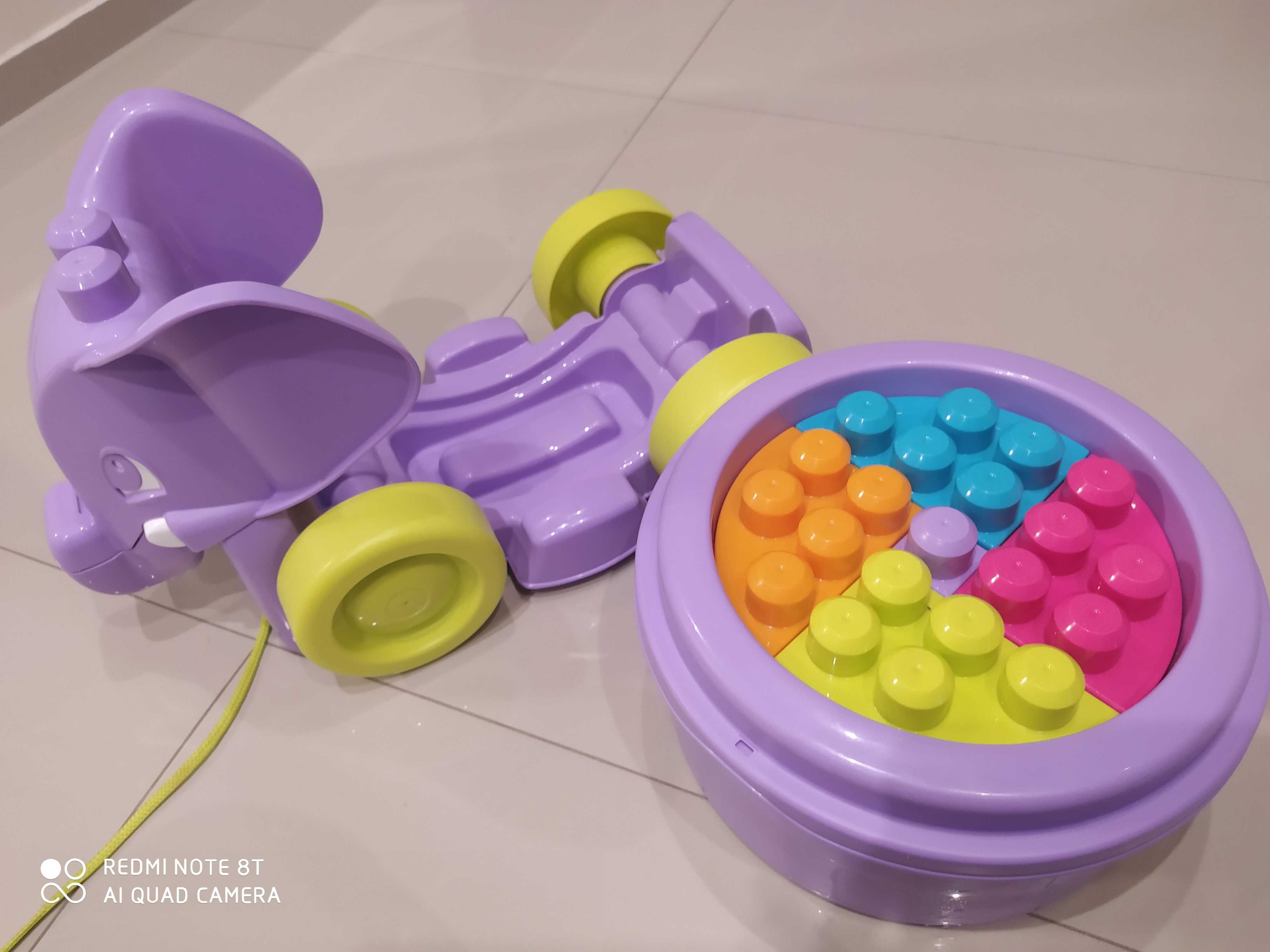 Klocki  Fisher Price Mega Bloks Elephant