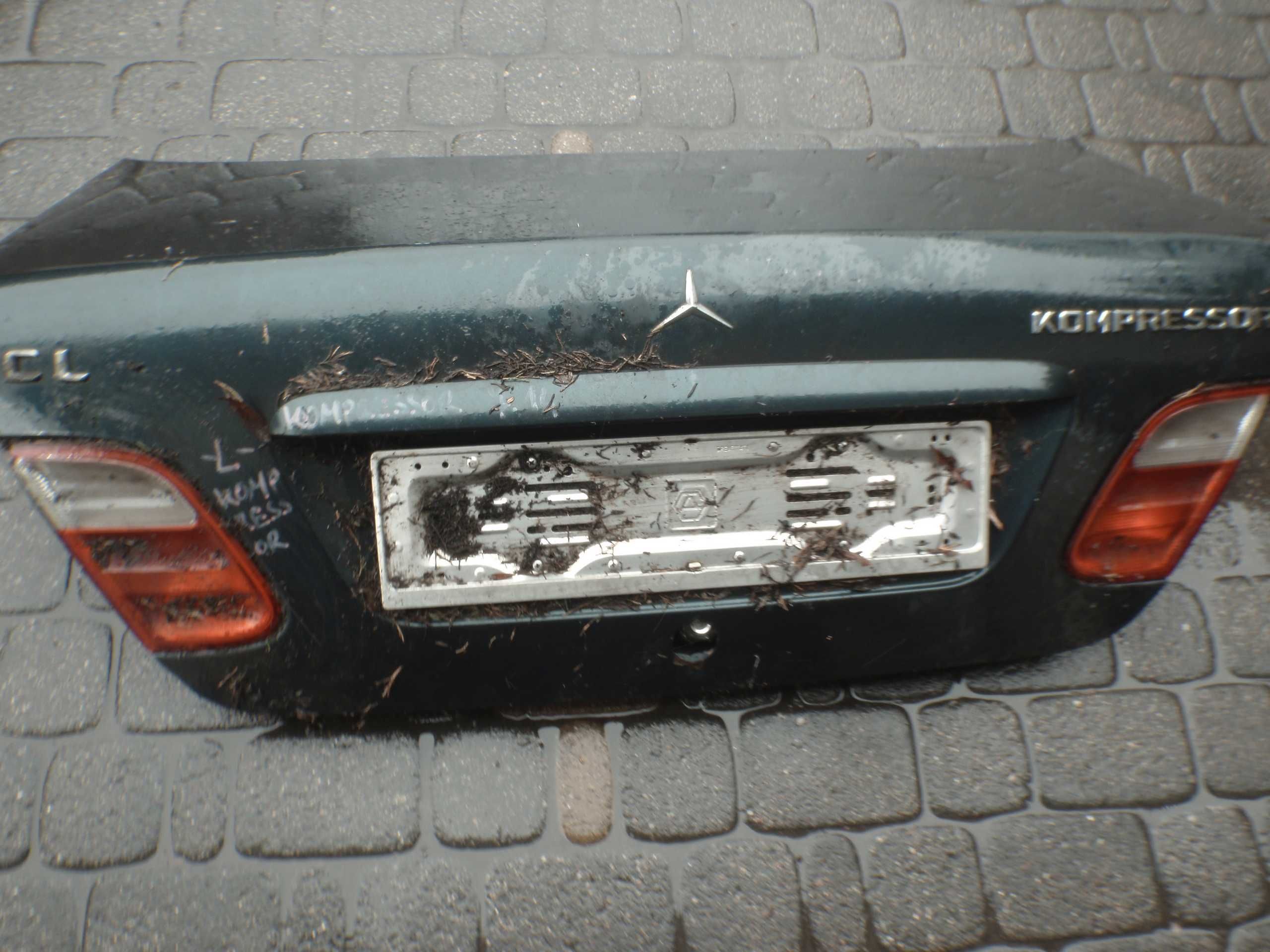 centralny zamek pompka mercedes c cl klasa kompresor
