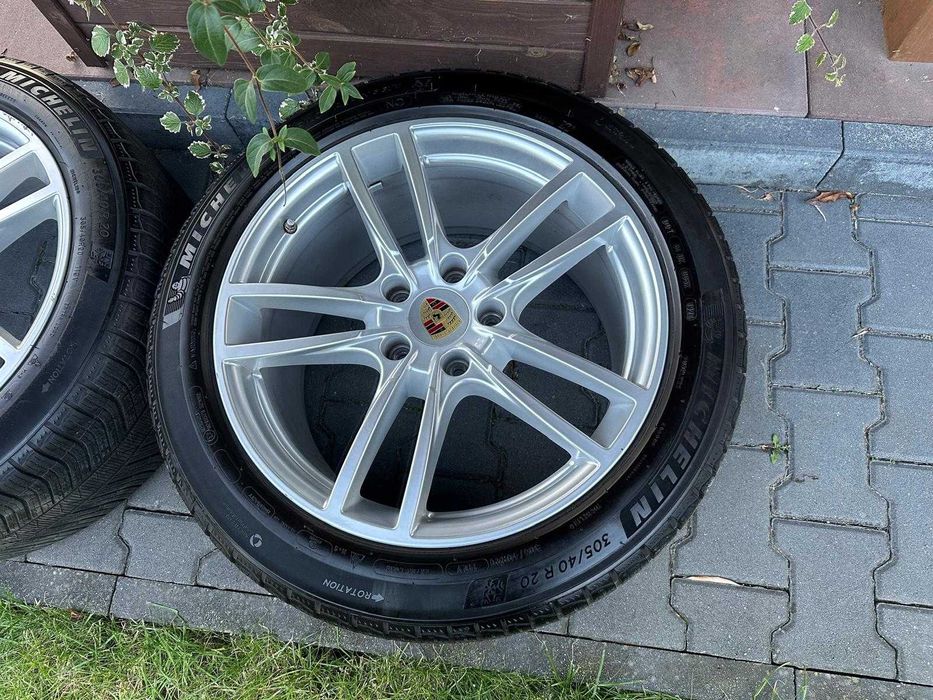 Felgi 20" Porsche OE 9Y0 Michelin Pilot Alpin5 SUV koła zimowe Cayenne