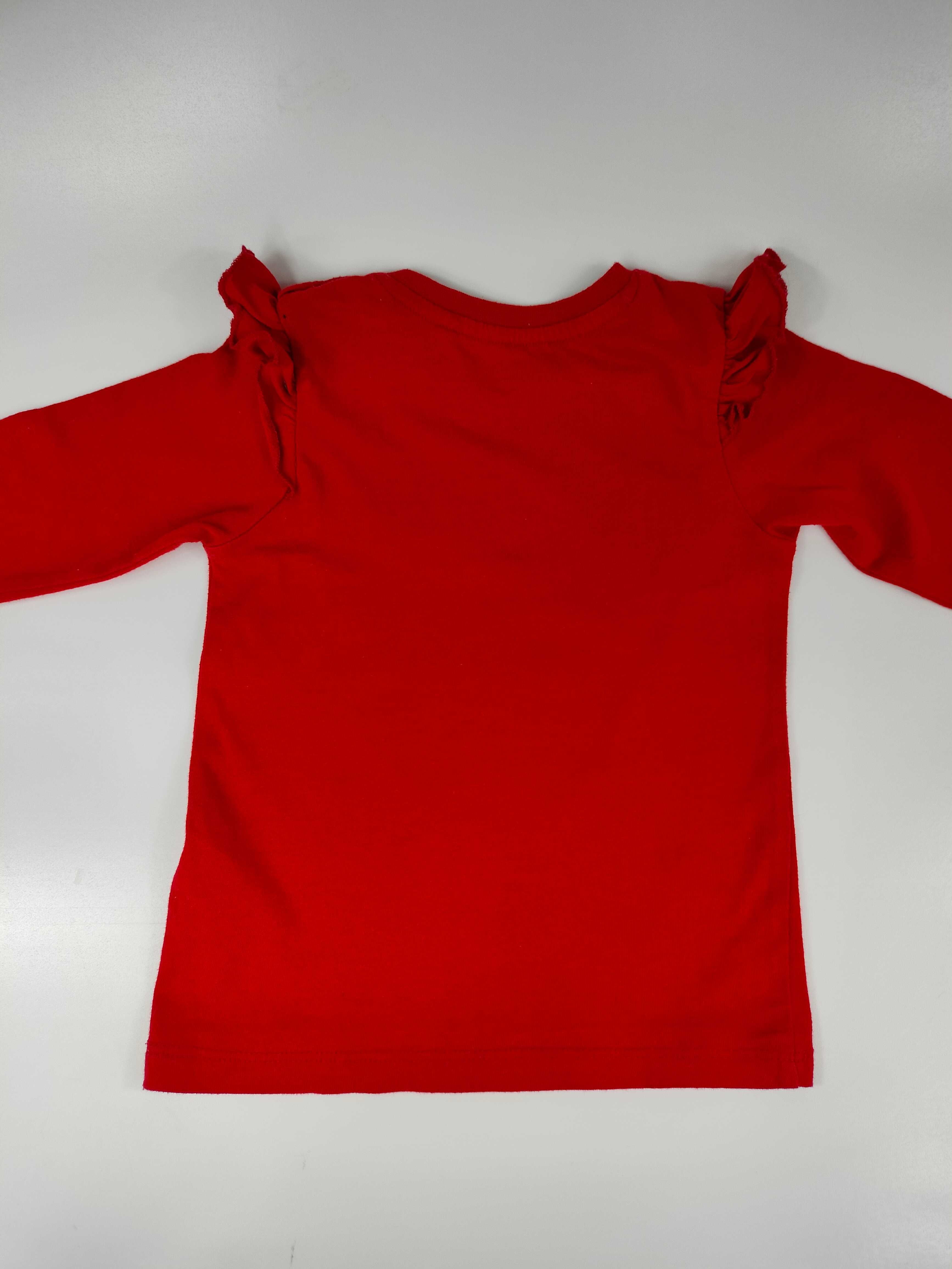 koszulka t-shirt Myszka Minnie z falbankami Sinsay r 86