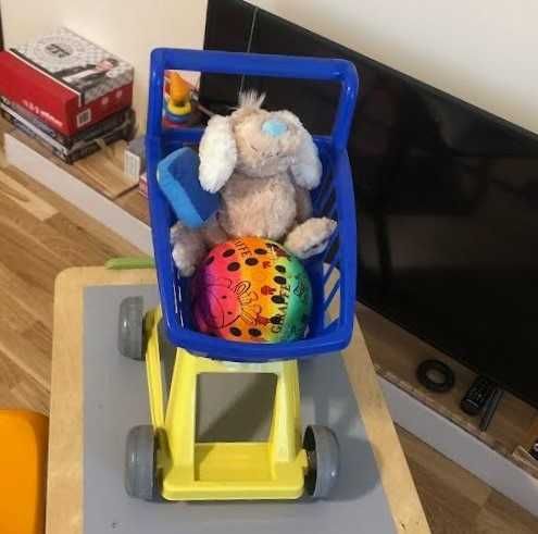 Детская тележка б.у.