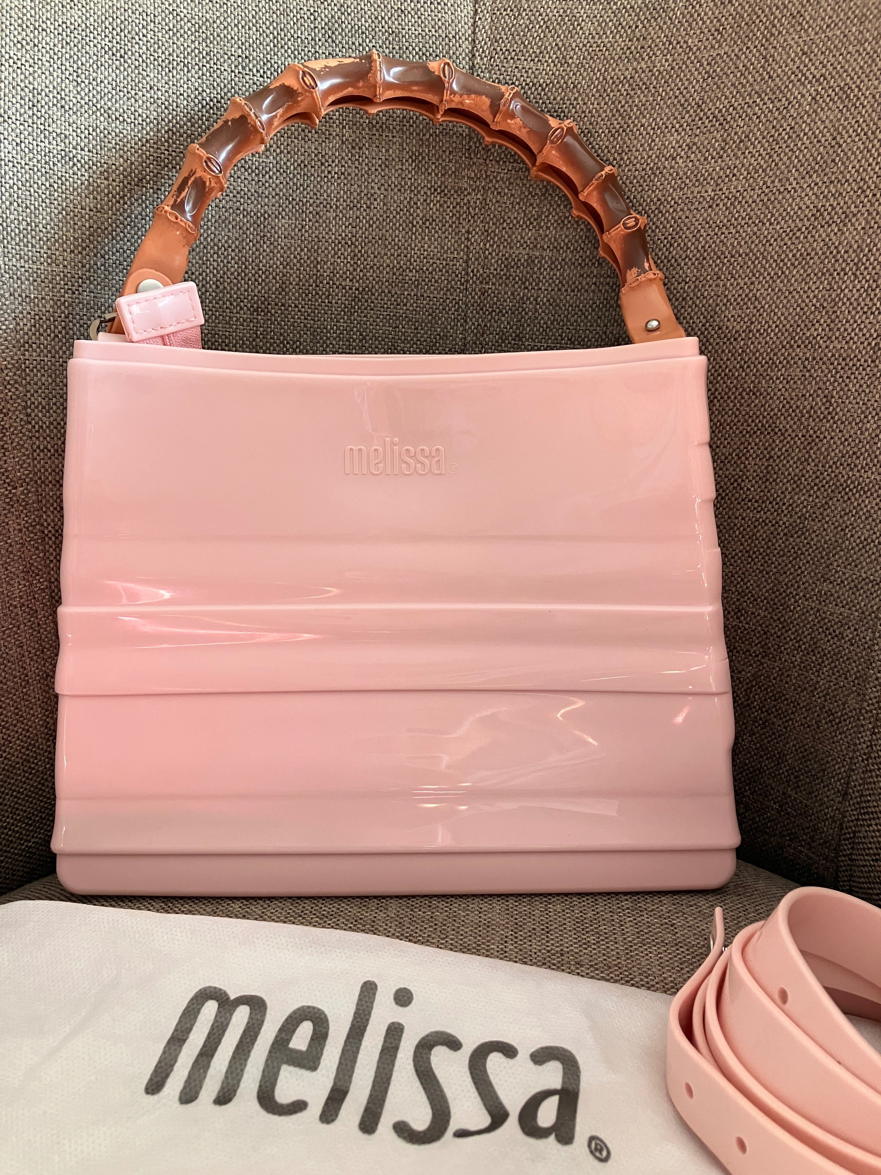 MELISSA TIE BAG Viktor and Rolf torebka limitowana edycja pudrowy róż