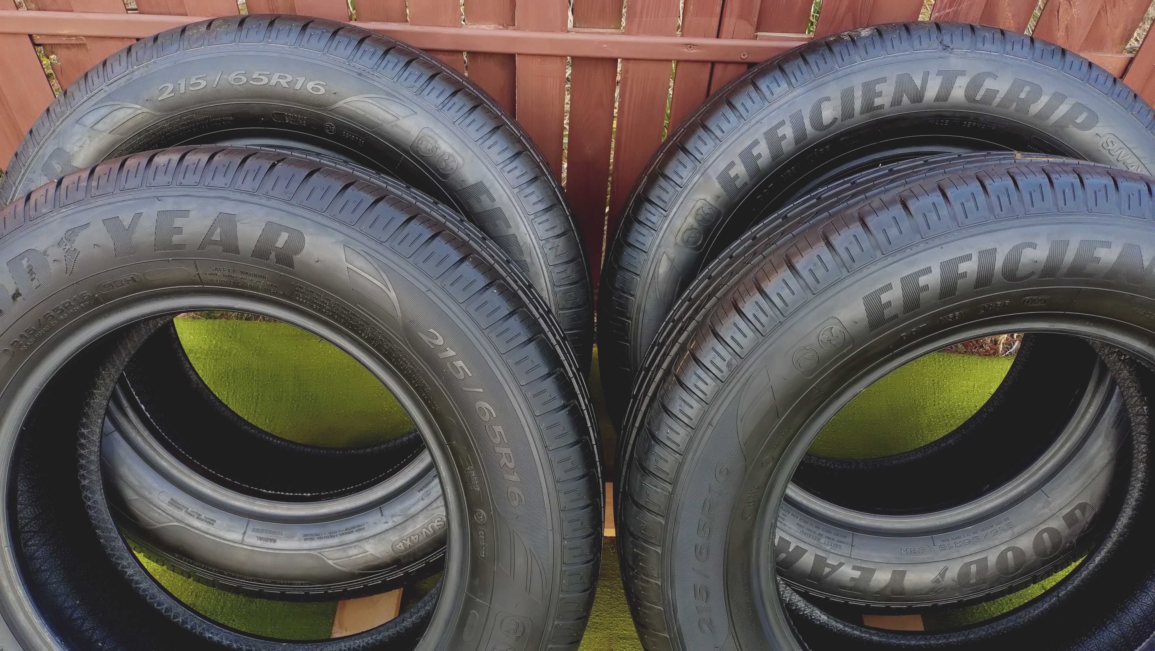 opony komplet GOODYEAR EFFICIENTGRIP 215/65 R16 SUV 4x4