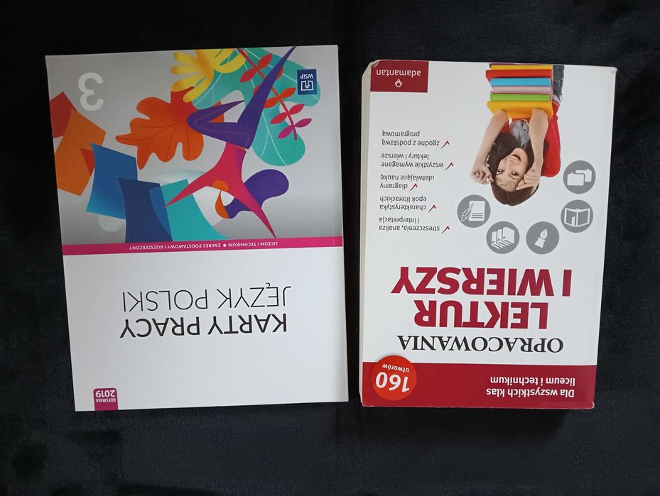 Sprzedam książki do liceum technikum