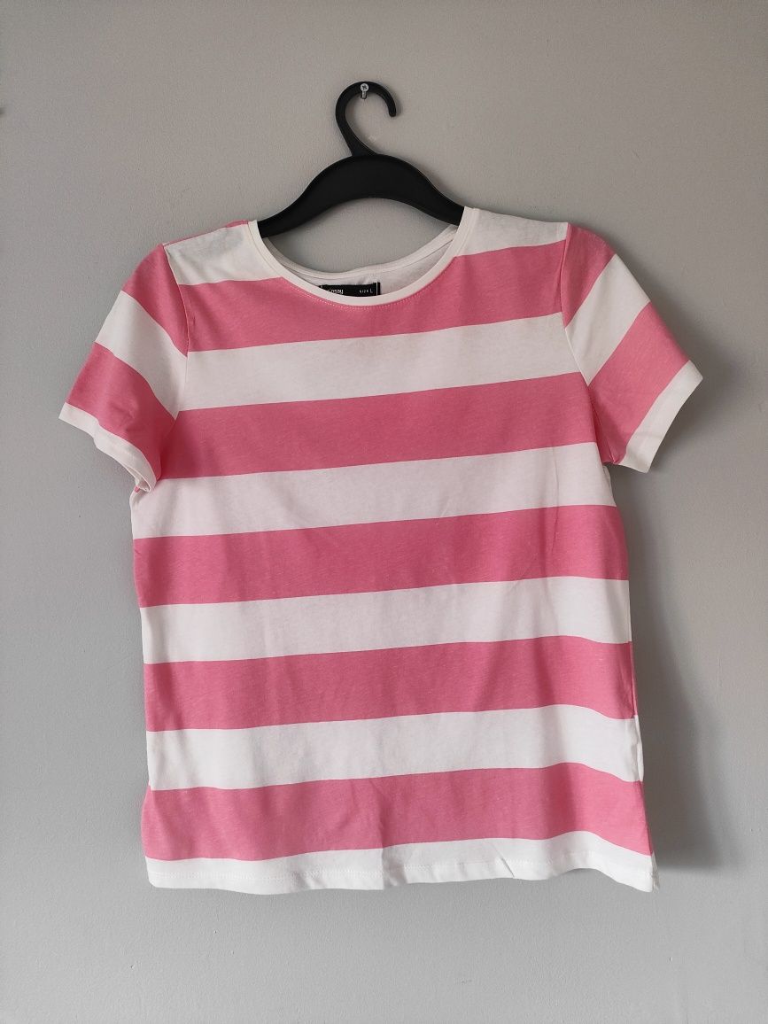 Trzy t-shirty koszulki L