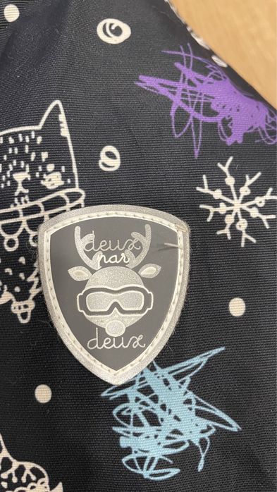 Зимовий комплект костюм комбінезон deux par deux зимний