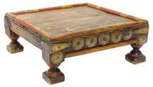 Mesa de centro vintage ao estilo Bugatti