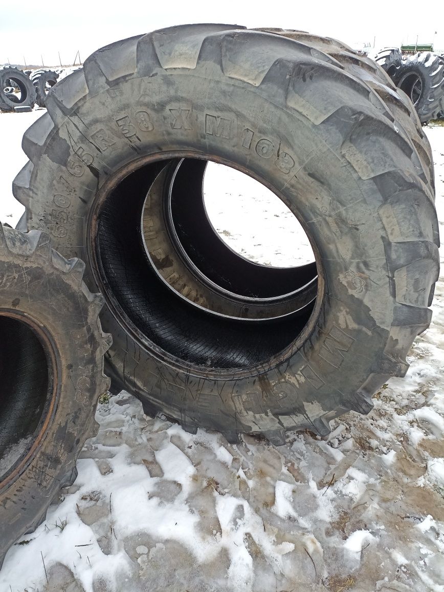 Opony rolnicze Michelin 650/65 R - 38 Wybór 580/70 (520/85) X M 108