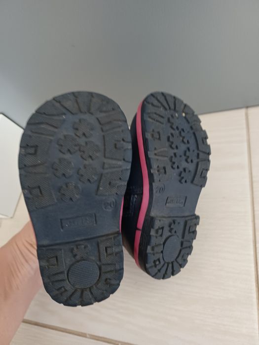 Botki kozaki nelli blu CCC 20 granatowe