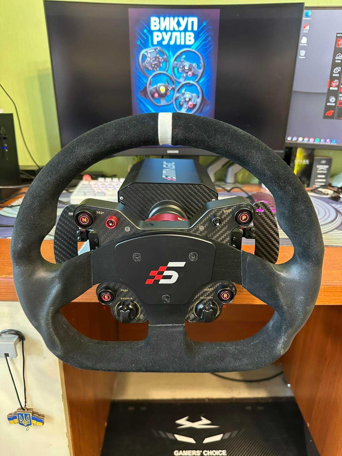 Топовый Игровой Комплект База Simagic M10 (10nm) + Simagic GT1 Carbon