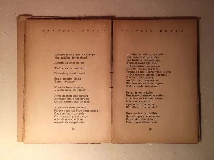 ANTÓNIO BOTTO - 1a edição - O Livro do Povo - 1944