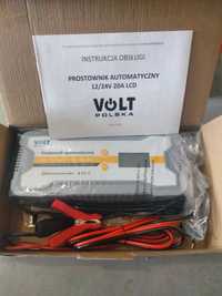 Зарядний пристрій VOLT POLSKA 12/24V 20A LCD