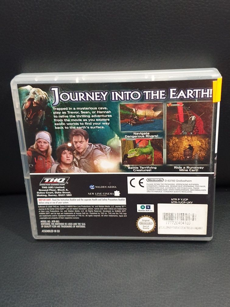 Gra gry Nintendo DS Journey To The Center Earth unikat