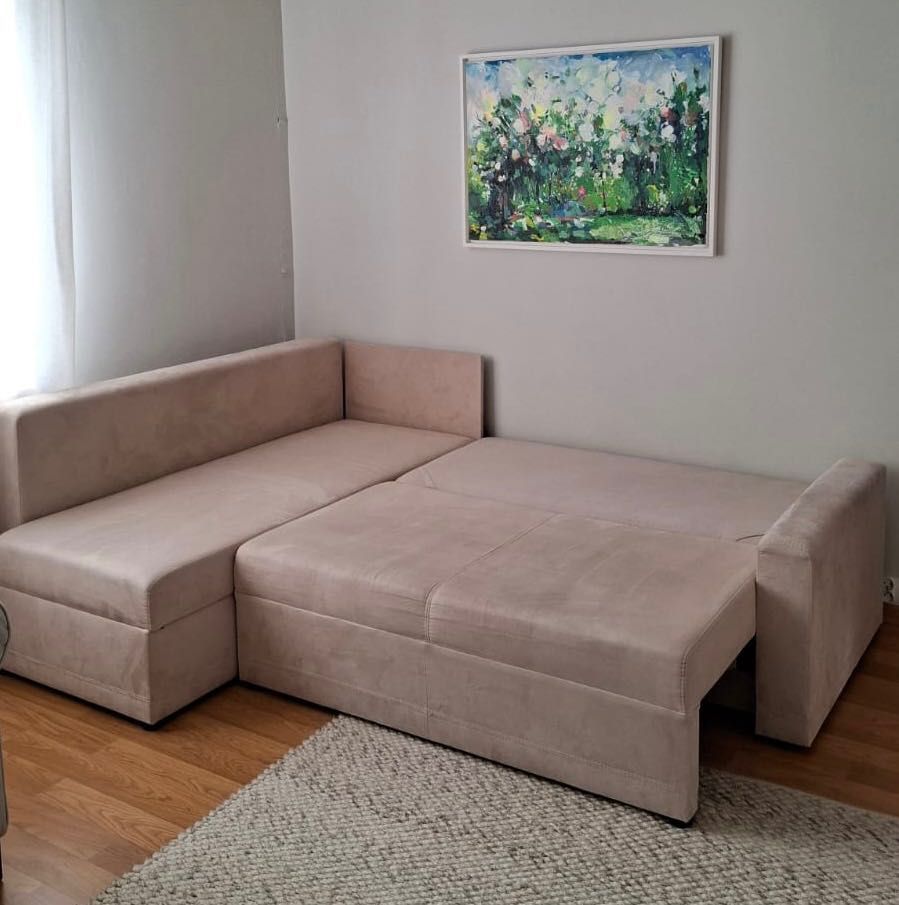 Narożna sofa  z funkcją spania (Agata Meble) - Stan Idealny!