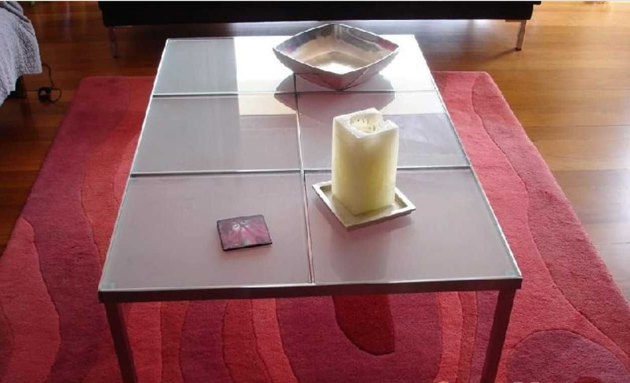 Mesa Sala Inox L 80 cm C 120 cm