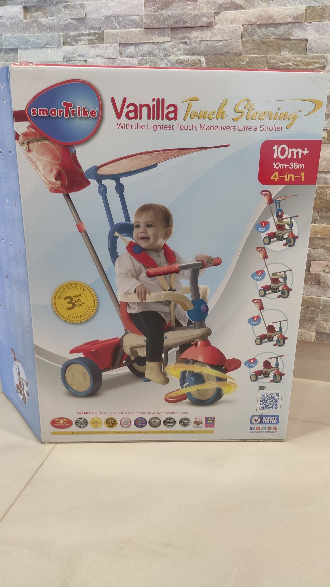 Rowerek trójkołowy Smart Trike 4 w 1