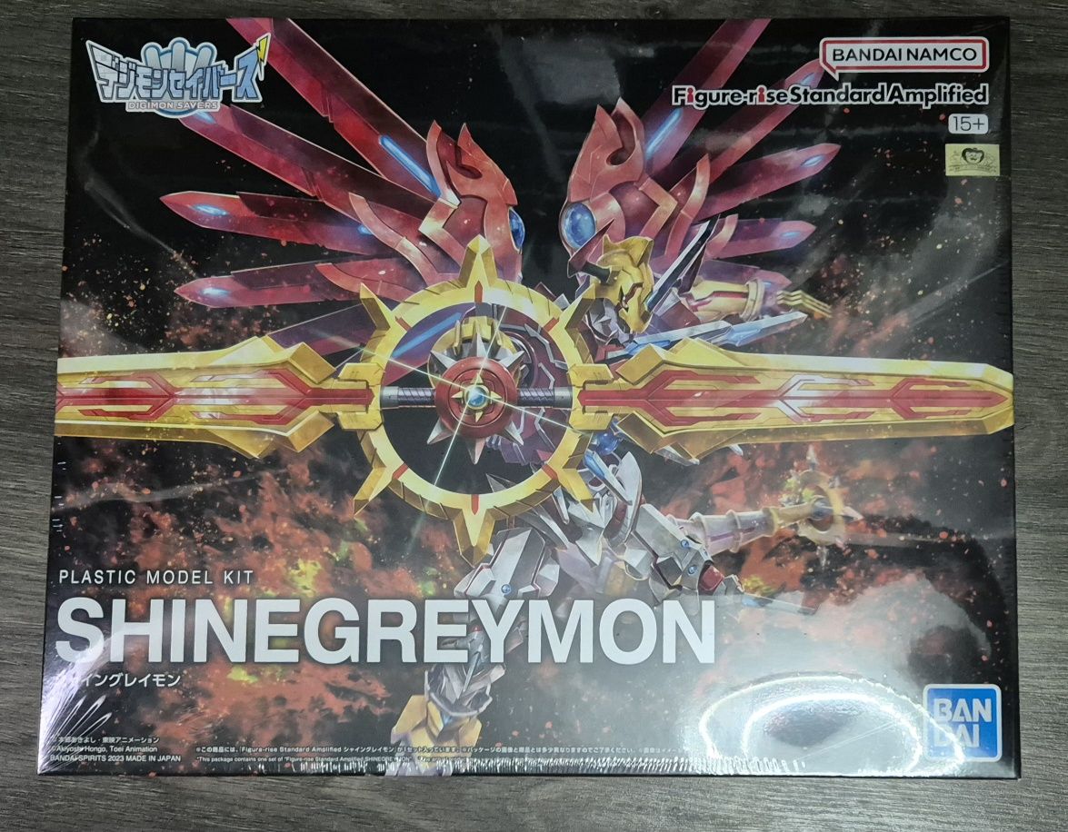 Збірна пластикова фігурка Дігімони Bandai Namco Shinegreymon