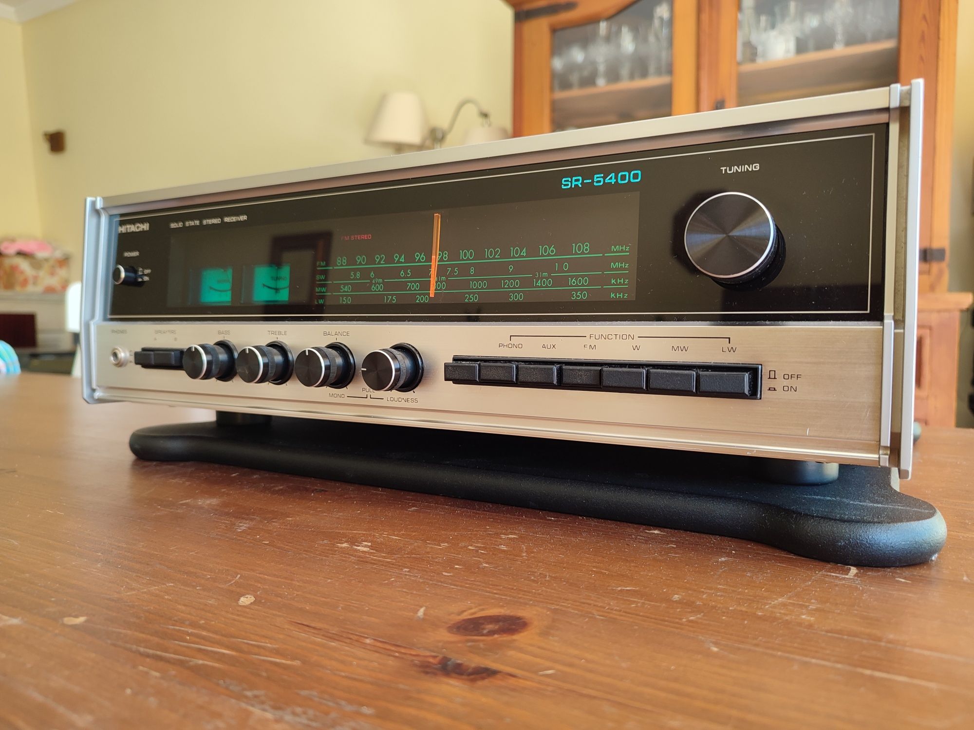 Receiver Vintage Hitachi SR-5400 Muito estimado!