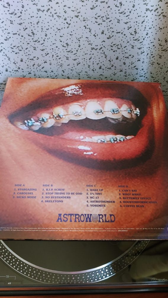 Виниловая пластинка Travis Scott "Astroworld"
