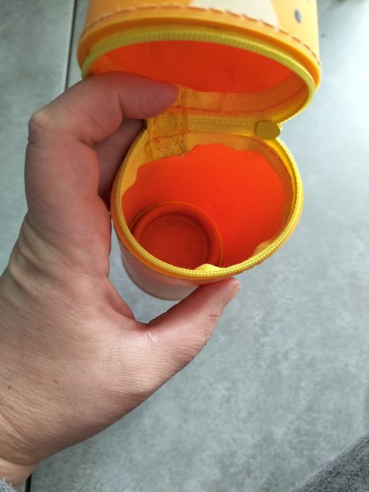 Silikonowy piórnik kotek