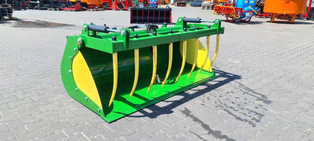 Szuflo krokodyl łyżko krokodyl szufla łyżka widły kute JOHN DEERE