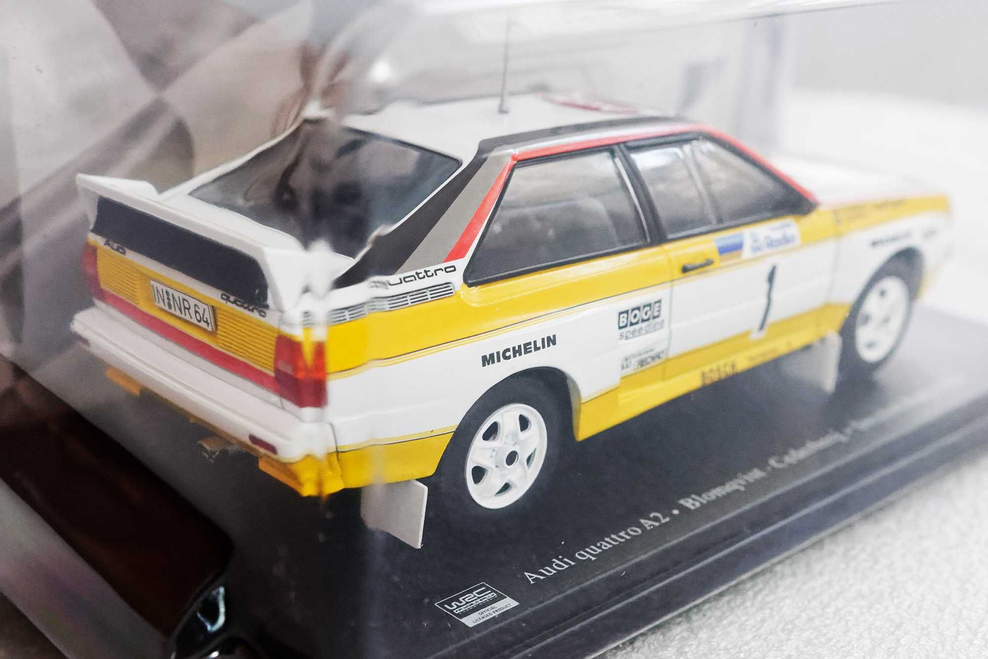 AUDI QUATTRO A2 1:24 Hachette WRC 1984 Stig Blomqvist