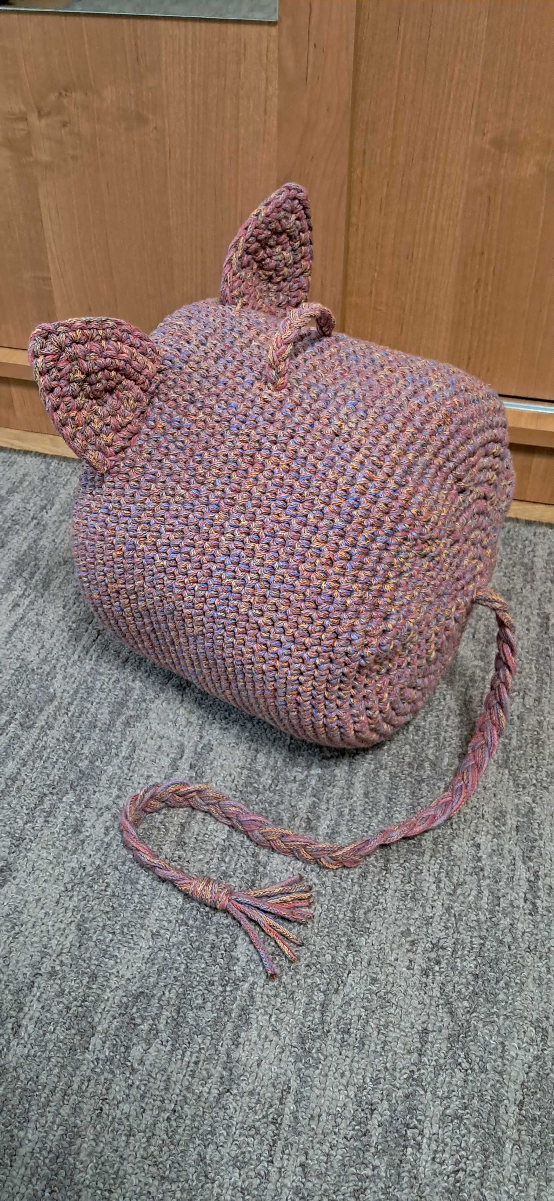 Domek dla Kota Zwierzaka Legowisko ze Sznurka 28/28 cm