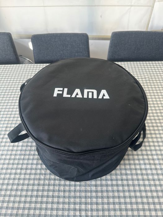 Churrasqueira Portátil FLAMA Mastergrill — Usada apenas uma vez!