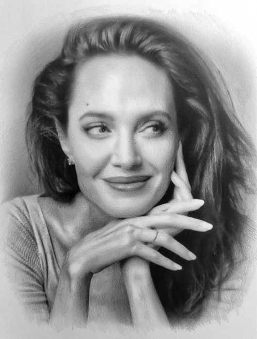 Portret na zamówienie Gdynia | Prezent  ślubny, szkic twarzy rysunek