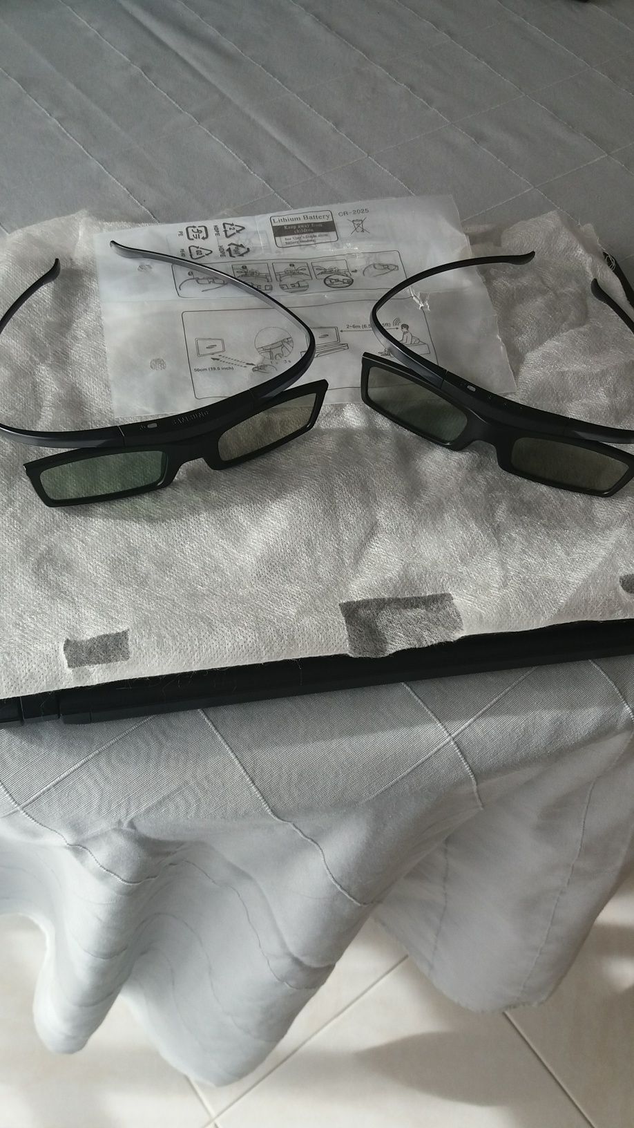 Óculos 3 d samsung