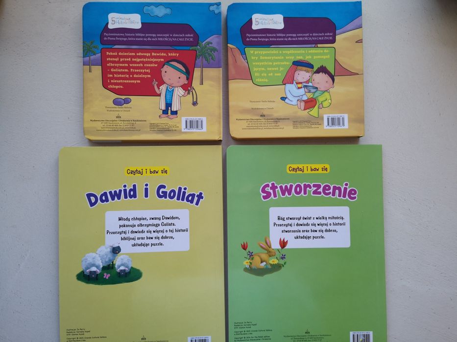 Książeczki, książki dla najmłodszych,dzieci/twarda oprawa /puzzle/nowe