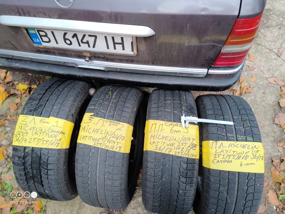 Колеса 255/55R18 Зіма Michelin Latitude