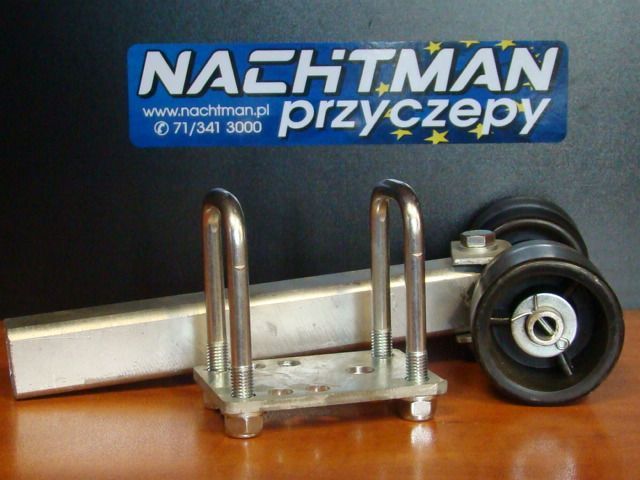 ROLKI WÓZEK PODPORA 1X2 DO PRZYCZEPY PODŁODZIOWEJ