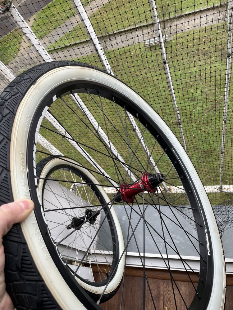 Koła w komplecie na MTB Street 24